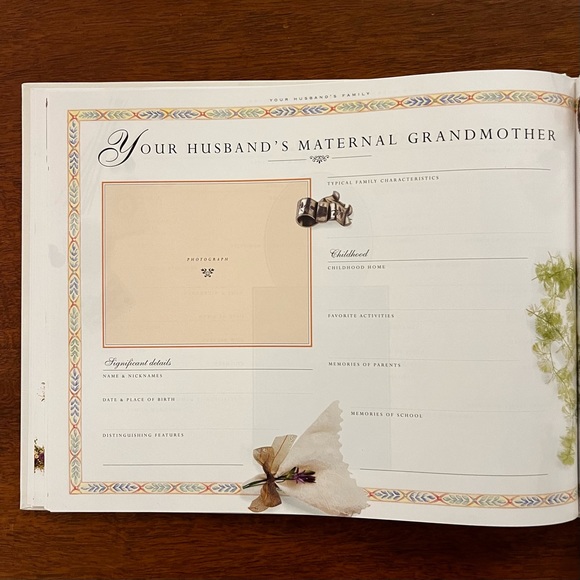 Family Tree Record Book, New Condition - Picture 9 of 9